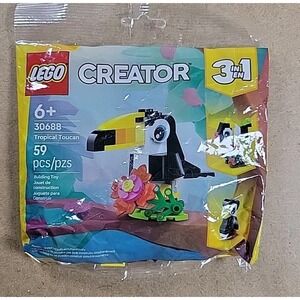 LEGO Creator Tropical Toucan Paper Bag‎ 30688 (SEALED)